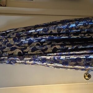 Vintage Gold And Blue/Purple Ballgown Skirt